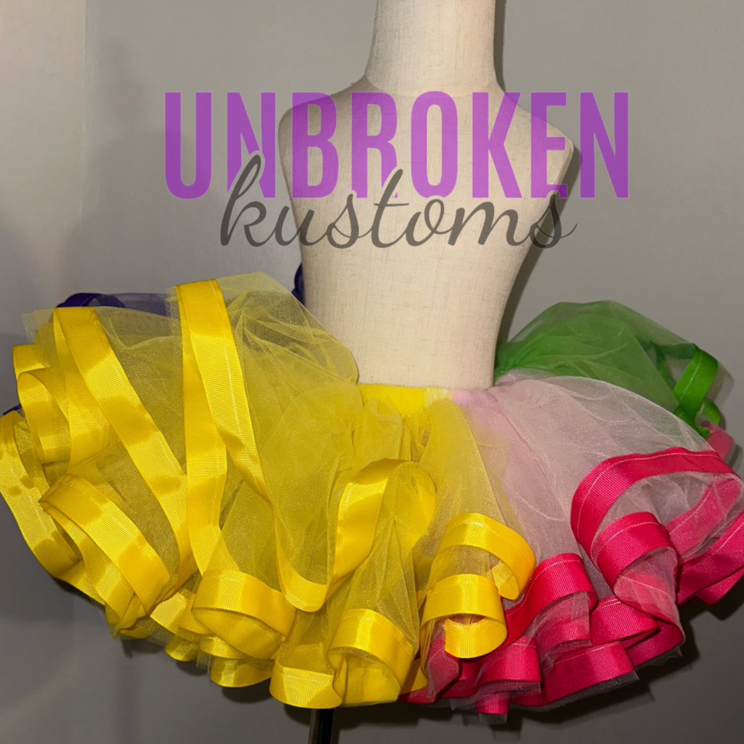 Gracie Corner Custom Birthday Tutu Outfit