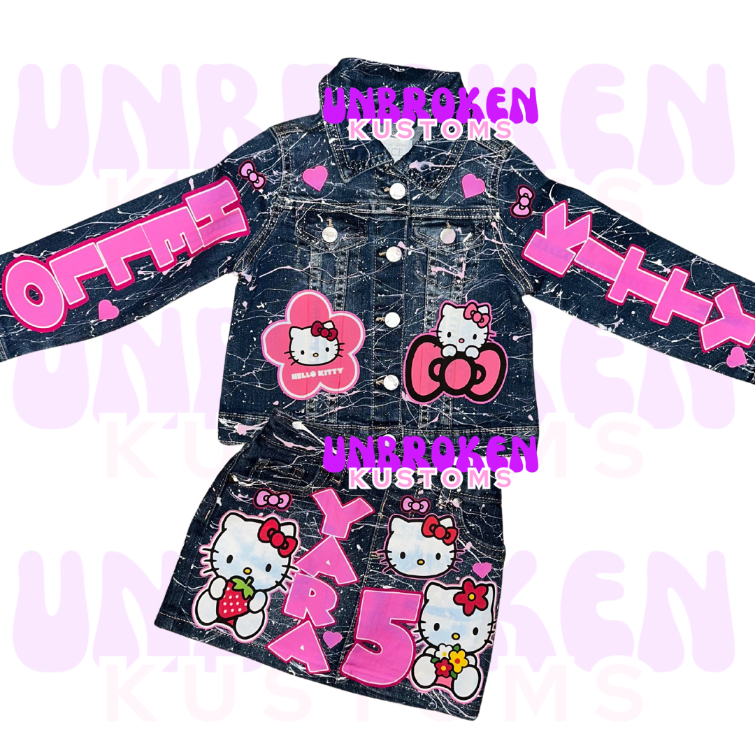 Hello Kitty Birthday Set - Hello Kitty Birthday Outfit - Hello Kitty Birthday