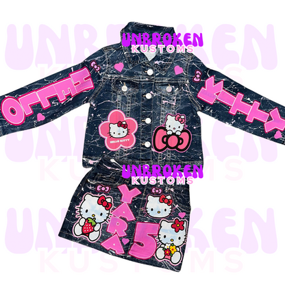 Hello Kitty Birthday Set - Hello Kitty Birthday Outfit - Hello Kitty Birthday