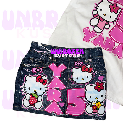 Hello Kitty Birthday Set - Hello Kitty Birthday Outfit - Hello Kitty Birthday